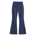thumbnail image 6 of LIaqionyy Girl's Leggings Flare Pants High Waisted Yoga Bootcut Pant Kids Full Length Bell Bottoms Legging, 6 of 8