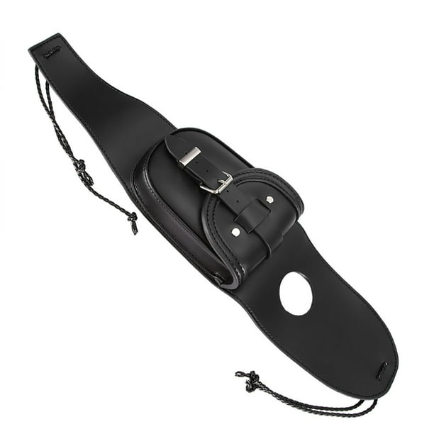 Bolsa de cuero para tanque de combustible, bolsa de combustible de PU negra universal para motocicleta, bolsa para tanque de combustible de motocicleta, materiales ecológicos