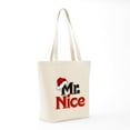 thumbnail image 7 of CafePress - Christmas Mr Nice Tote Bag - Unisex Canvas Tote Bag, Beige, 1-Piece, 7 of 7