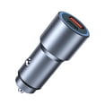thumbnail image 1 of DPTALR Car Charger Super Fast Charge Flash Charge Cross-border Aluminum Alloy Lighter, 1 of 2