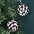thumbnail image 2 of 24 Pieces Christmas Ball Ornaments, Buffalo Plaid Fabric Ball Ornament Decoration, Christmas Decorations Tree Balls for Holiday Wedding Party Decoration, 2 of 6