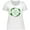 AA-White, variant on Inktastic Happy St. Patrick's Day Clovers Women's Plus Size T-Shirt