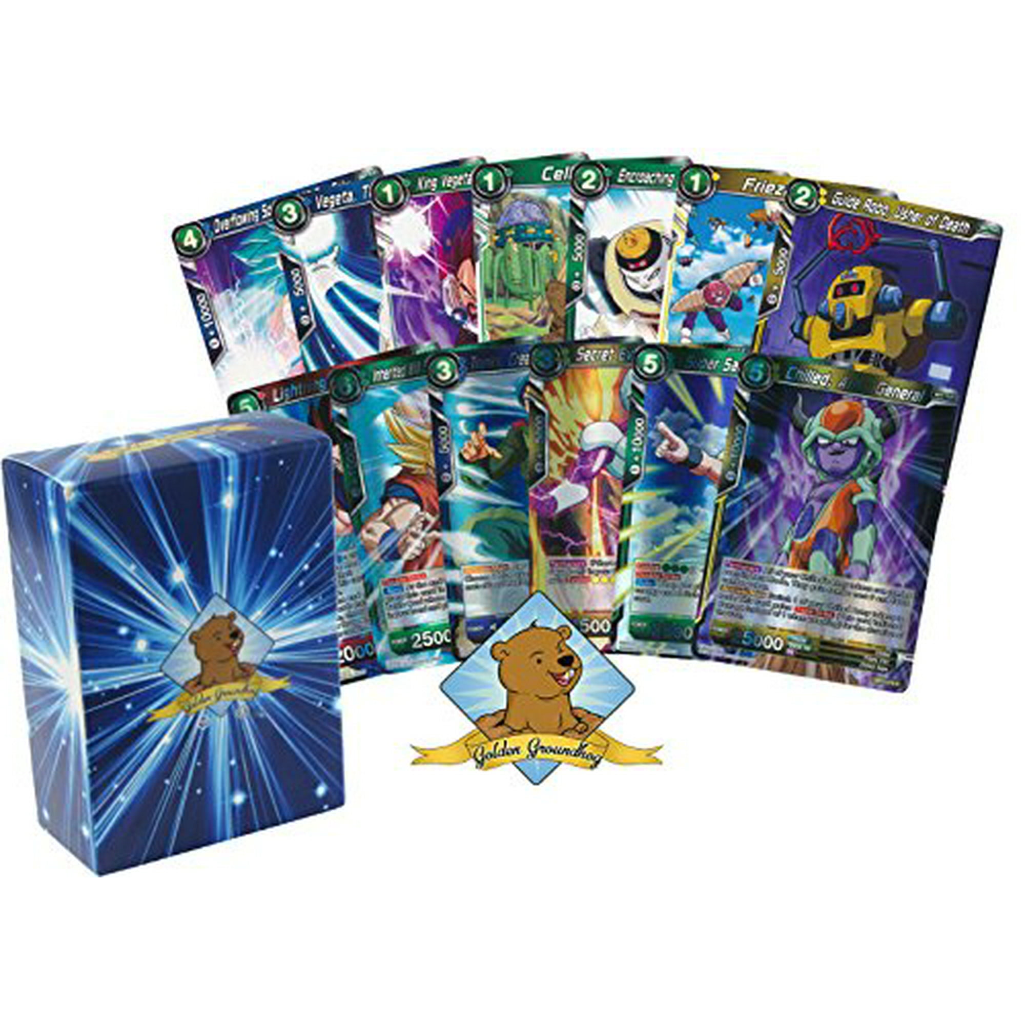 Golden Groundhog Dragon Ball Super 100 Card Lot Featuring 5 Rares In Every Bundle Includes Deck Box Walmart Canada