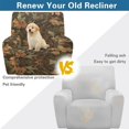 thumbnail image 4 of Garronmavis Hunting Forest Cover for Recliner Chair Washable Stretch Recliner Chair Cover 1 Seat Furniture Protector with Pocket for Dog Kids Easy to Install, 4 of 7