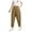 Yellow, variant on ABATAB Women Plus Size Pants Loose Fit Elastic Waist Trousers Casual Stretch Drawstring Summer Pant with Pockets