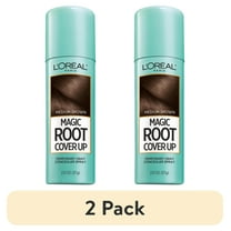 (2 pack) L'Oreal Paris Magic Root Cover Up Gray Concealer Spray, Medium Brown, Aerosol, 2 oz
