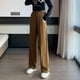 thumbnail image 3 of Pantalones palazzo de pierna ancha con cordón en la cintura para mujer de verano, 3 of 6