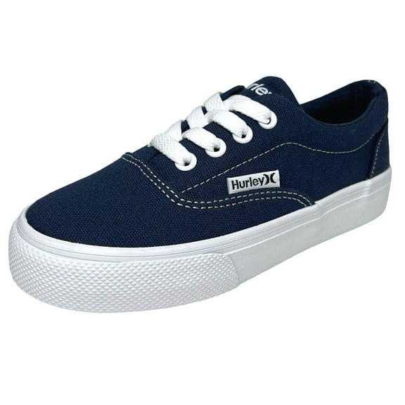 Hurley Marley Little Boy's Casual Sneakers Size 11 Navy Blue Canva Upper
