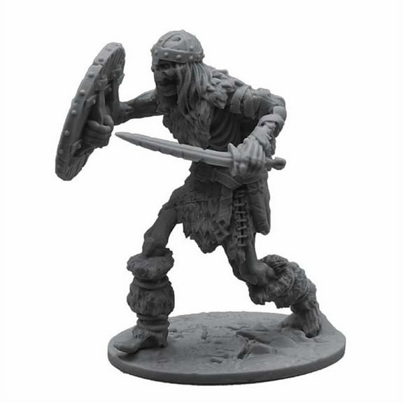Skeleton Warrior Figure Kit 28mm Heroic Scale Miniature Unpainted First Legion