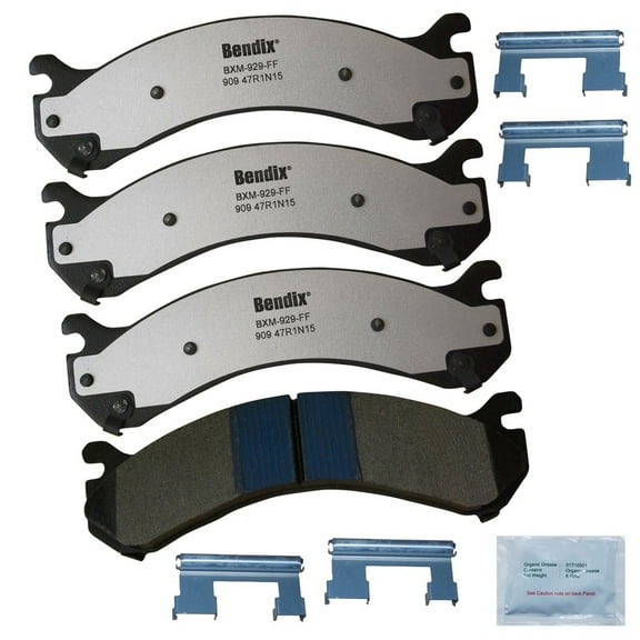Bendix Brakes Disc Brake Pad Set Fits select: 2001-2010 CHEVROLET SILVERADO, 2001-2007 GMC NEW SIERRA