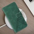 thumbnail image 6 of MonsDirect for 7.6 inch Samsung Galaxy Z Fold 3 2022 2021 Case, Slim Suede Leather Stand Folio Cover with Auto Sleep/Wake Card Slots & Hand Strap Anti-Fall Protective Case for Galaxy Z Fold 3, Green, 6 of 7