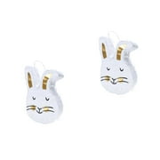 2pcs Easter Hanging Paper Pinata Rabbit Hanging Ornament Easter Gift