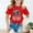 Red, variant on Girls Boys T Shirts 100 Days Of School Shirt Graphic T-Shirts Crewneck Tops Short Sleeve Funny T Shirt for Back To School