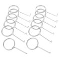 thumbnail image 4 of 20 ganchos de elevación de acero inoxidable para desagües, limpieza de desagües, removedor de rejillas, herramienta de desatasco de desagües de suelo para baño y cocina., 4 of 6