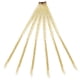 thumbnail image 5 of Kit de 6 extensiones de cabello con purpurina y clip de oropel., 5 of 8