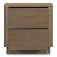 thumbnail image 3 of Moe's Home Collection Round Off Nightstand Wood Brown, 3 of 4