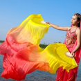 thumbnail image 2 of Set de 2 abanicos BESPORTBLE BLM Flag Praise de Silk Dance Fans, 2 of 9
