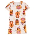 thumbnail image 3 of ATAIKU 3-12Y Toddler Girls Nightgowns Summer Soft Cute Capybara Print Pajama Sleep Dress for Kids Nightshirt Nightie, 3 of 10