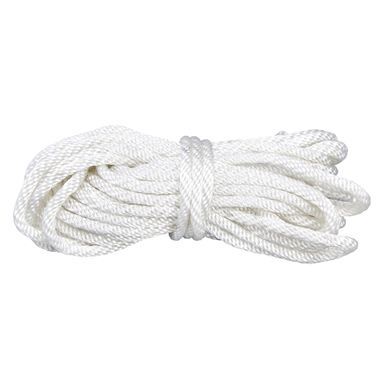 5m x 3.5mm Starter Recoil Rope Pull Cord Petrol Engine Generator Lawnmover Whi 