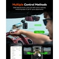 thumbnail image 2 of Vantrue 5.2K 360° Panoramic Dash Cam, 5GHz WiFi&GPS, Dual STARVIS 2, HDR,8 IR Night Vision, Front and Inside Dash Camera, Voice Control, Touchscreen, 24/7 Buffered Parking Mode, 2 of 8