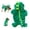 A304 Green L, variant on Halloween Dog Clothing Elastic Dinosaur Velvet Casual Small And Medium Sized Dog Pet Clothing Pet Clothes Birthday Gift For Pet Dog Cat L