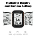 thumbnail image 3 of COOSPO Wireless Bike GPS Computer with 3-System Positioning (GPS/Beidou/GLONASS), 2.6" Anti-Glare LCD Screen, 70+ Customizable Data Parameters, IP67 Waterproof, 1300mAh Battery (36+ Hour Runtime),, 3 of 6
