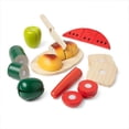 thumbnail image 4 of Set de comida de madera Melissa & Doug para cortar alimentos 8 piezas, 4 of 9