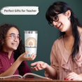 thumbnail image 5 of Teacher Appreciation Gifts For Women, Birthday, Christmas, Teachers Day, Graduation Gifts, Teacher Supplies, Thank You Gifts For Teacher, Teacher Tumbler, 20oz Stainless Steel Tumbler, 5 of 6