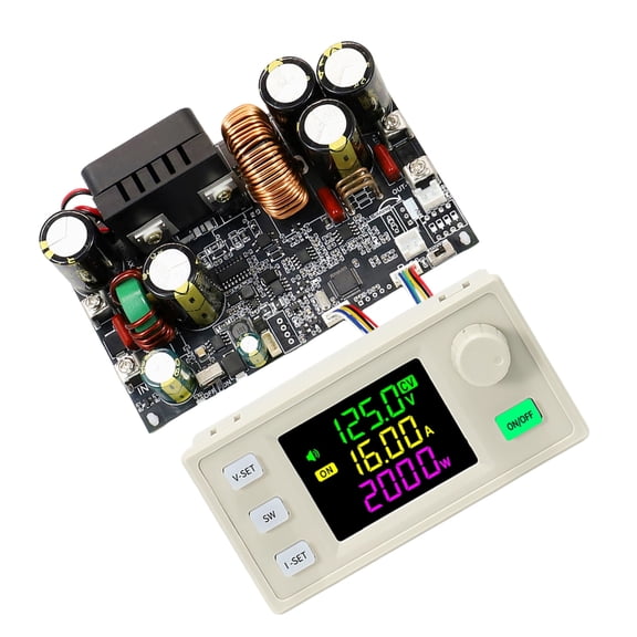 High Power Digital Control Direct Current Power Supply Module, Variable Voltages, Suitable for Laboratory and Hobbyists