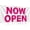 Pink, variant on VINGVO Banner with Grommets Fabric Large Size Hanging Yard Signs for Business Industrial Store Enterprise Restructuring Innovation(3x8 Feet,Now Open)