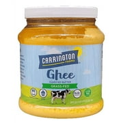 Carrington Farms - Ghee - Organic, Grass Fed, USDA Certified Ghee Butter - Rich in Vitamins A, D, and E - Diet Friendly - 54 Ounces