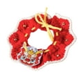 thumbnail image 1 of Collar de gato de Año Nuevo perfecl Tejido a mano Ajustable 30-35 cm, 1 of 7