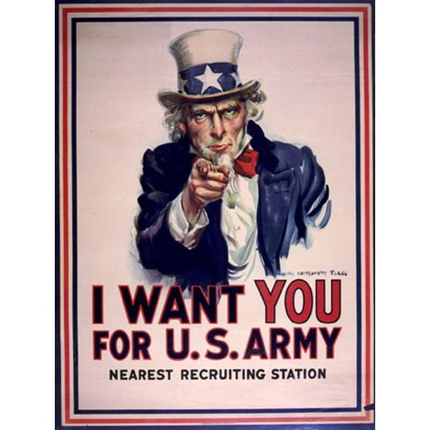 I Want You For U S Army Uncle Sam Wwii War Propaganda Art Print Poster New 12x18 Walmart Com Walmart Com I Want You For U S Army Uncle Sam Wwii War Propaganda Art Print Poster New 12x18 Walmart Com Walmart Com