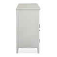 thumbnail image 3 of Magnussen Home Heron Cove Chalk White And Dovetail Grey Buffet, 3 of 16