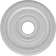 thumbnail image 4 of 16"OD x 3 1/2"ID x 1"P Cole Thermoformed PVC Ceiling Medallion (Fits Canopies up to 4 1/2"), 4 of 4