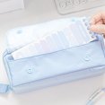thumbnail image 3 of LCXmlly Large Capacity Pencil Case Pencil Case Large Capacity Double Sided Tofu Shaped Pencil Pouch Multi functional Storage for Stationery Purse And Cosmetics, 3 of 8