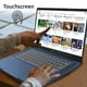 thumbnail image 4 of Lenovo IdeaPad Slim 3 Chromebook 14 FHD Touchscreen Laptop, MediaTek Kompanio 520, 4GB LPDDR4X, 352GB Storage (64GB eMMC + 288GB Docking Station Set), Webcam, WiFi 6, Chrome OS, Abyss Blue, 4 of 5