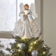 thumbnail image 2 of Bearachild Colgante de ángel de Navidad con atmósfera festiva LED, adorno para árbol de Navidad, estatuilla de ángel de Navidad Kits de decoración para fiestas A, 2 of 6