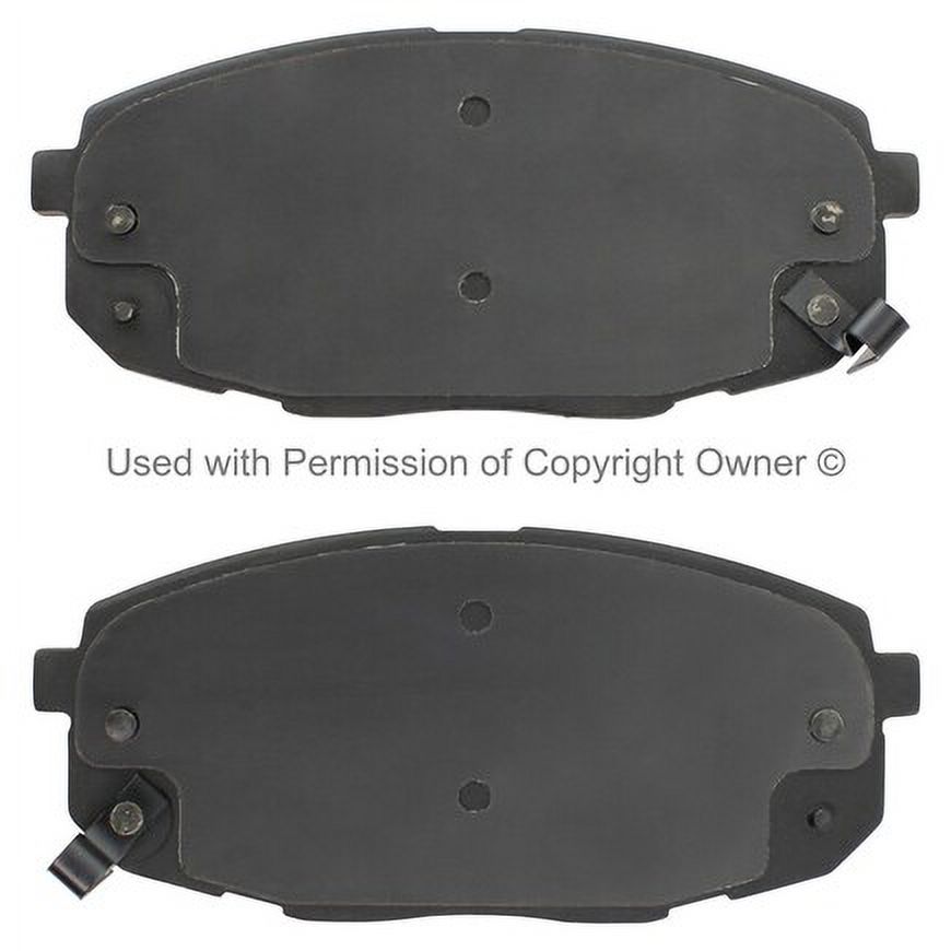 Mpa Electrical 1003-1397C Quality Built Disc Brake Pad Set Black Series,