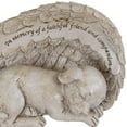 thumbnail image 6 of Northlight Sleeping Angel Dog Memorial Outdoor Garden Statue - 7", 6 of 6