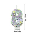 thumbnail image 3 of Lilixerw Clearance Birthday Candle 8,Butterfly and Flower Number 8 Candle,for Cake Theme Party Supplies, 3 of 6