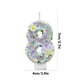 thumbnail image 3 of RKSTN christmas deals Digital Birthday Candle Cake Decoration First Birthday Celebration Party Candle Flower, 3 of 6