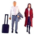 thumbnail image 2 of Figuras De Resina CUTICAT 1:64 Modelo De Maleta Con Maleta Decoración De Dioramas Ferroviarios, 2 of 8