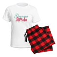 thumbnail image 5 of CafePress - Granma Of The Bride Women's Light Pajamas - Women's Short Sleeve Print T-Shirt and Pants Light Cotton Pajama Set, 5 of 7