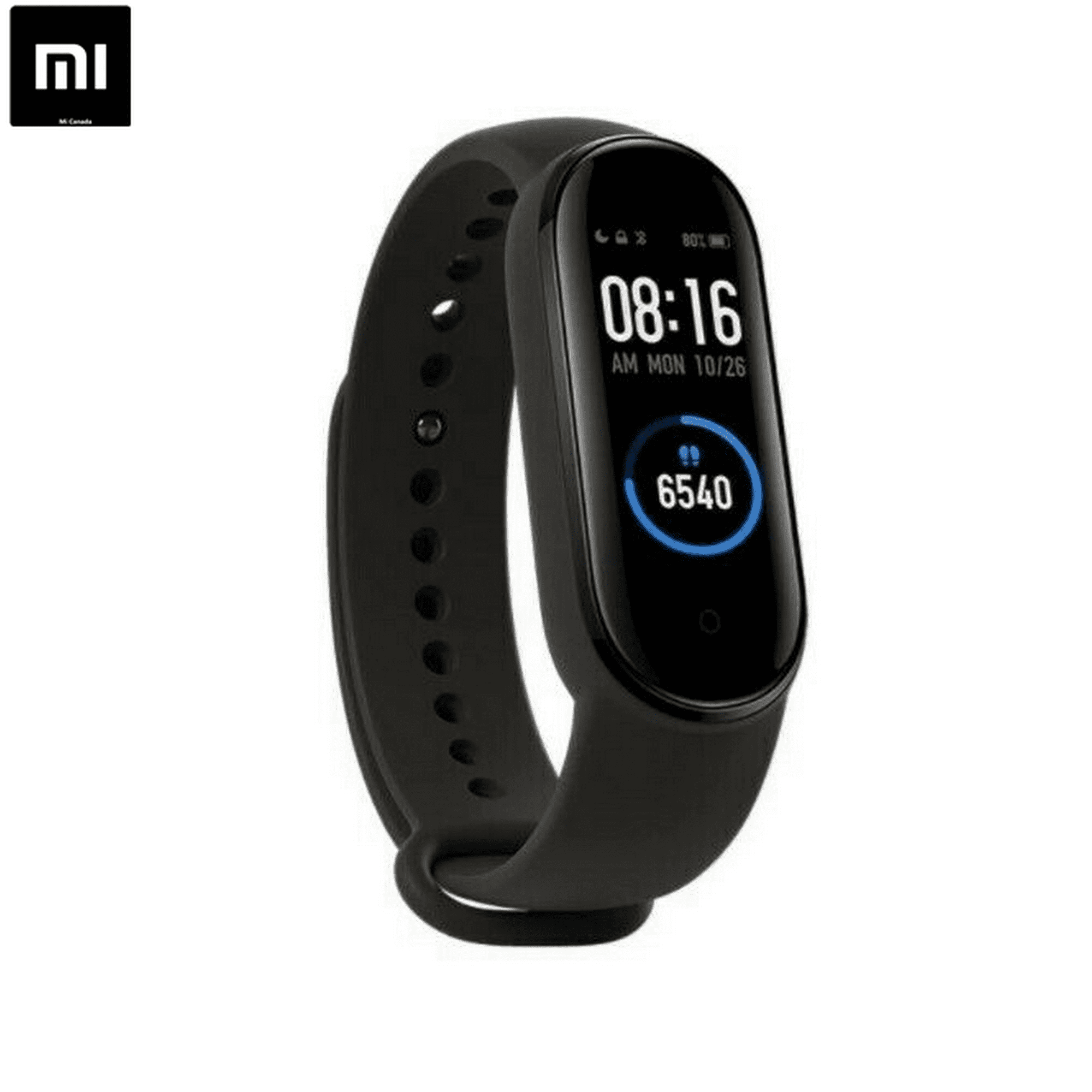 Xiaomi Mi Band 5 Smart Wristband 1.1 inch Color Screen Wristband with Magnetic Charging 11 Sports Model Remote Camera Bluetooth 5.0 Black GLOBAL VERSION Walmart