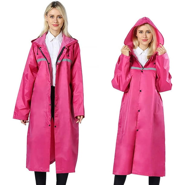 CoCopeaunts Rain Coats for Adults Rain Ponchos with Hoods Man