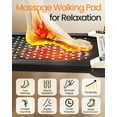 thumbnail image 4 of 2 Side Walking Pad with Incline Massage Function, 2 in 1 Under Desk Walking Pad and Foot Massager Treadmills forgift, Portable Treadmill with Remote Control LED Display, 4 of 8