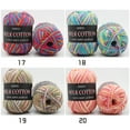 thumbnail image 5 of Summercome Yarn Thread, Multicolored Crochet Yarn for Knitting and Crocheting, Variegated Yarn Skeins (50g Each), Bulk Yarn Ideal Beginners, Assorted Colors, 5 of 7