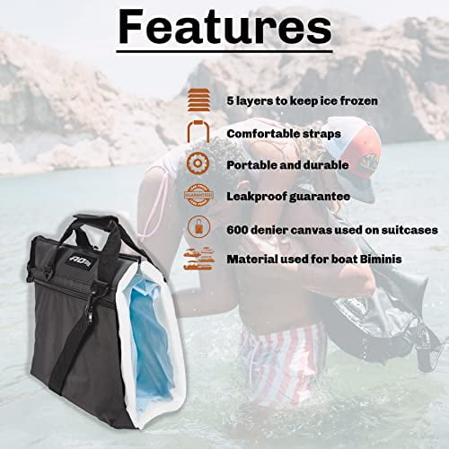 AO Coolers - AO18MOTO Motorcycle Saddle Bags Soft Cooler (15-Can Capacity), Black