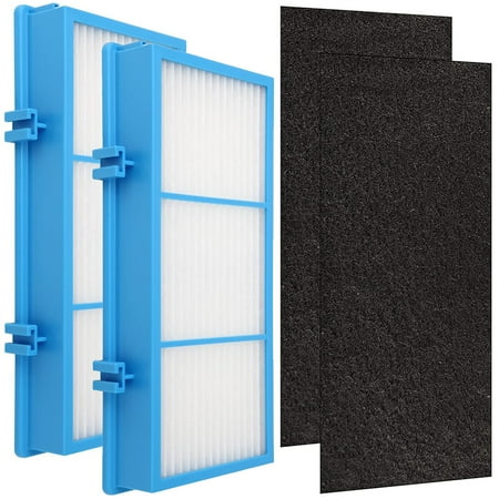 

Total Air Filter Replacement for Holmes Aer1 Series Replacement Parts # HAPF300AH-U4R HAP242-NUC (2 HEPA True Filter Replacement)